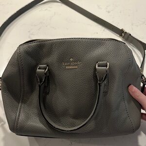 kate spade bag with detachable strap - Gray